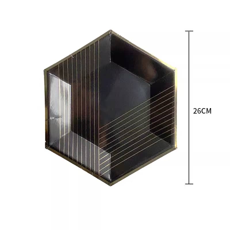 Black/Gold Party Box