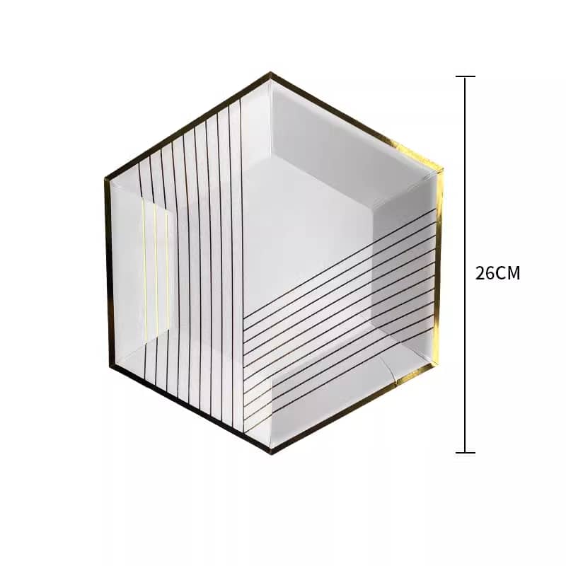 White/Gold Party Box