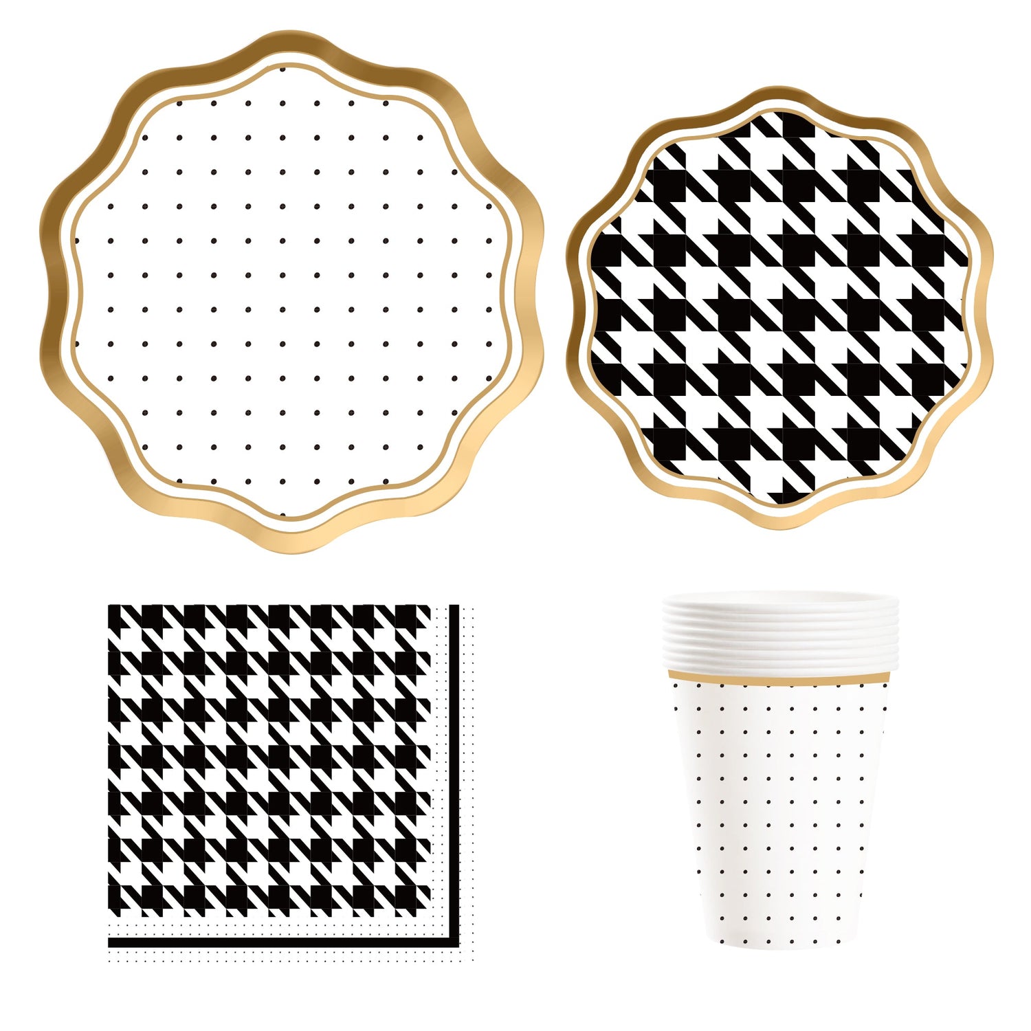Chic Houndstooth