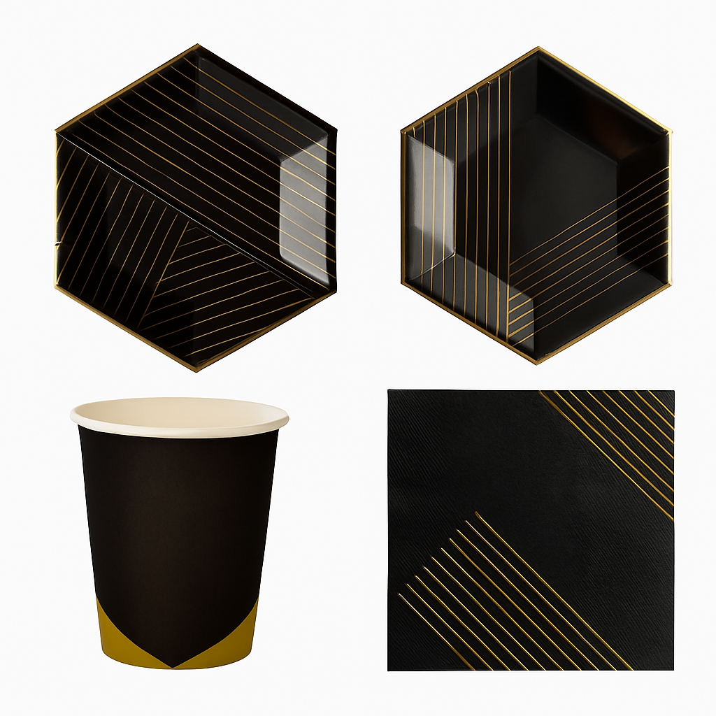 Black/Gold