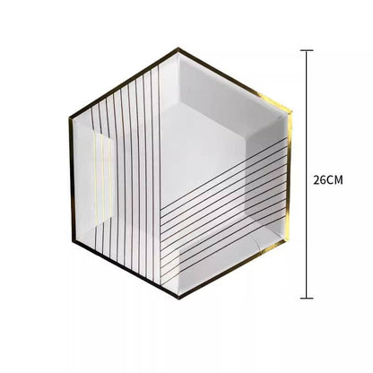 White/Gold Party Box